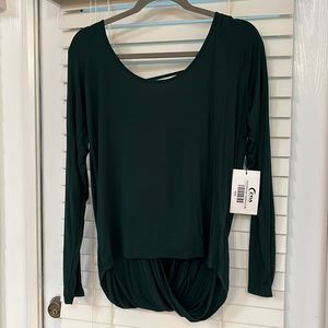 Open Back Long Sleeve Tee